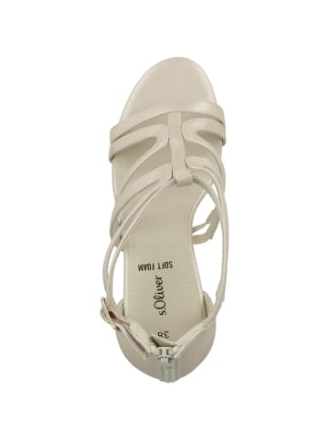 s.Oliver BLACK LABEL Sandaletten 5-28306-38 in creme