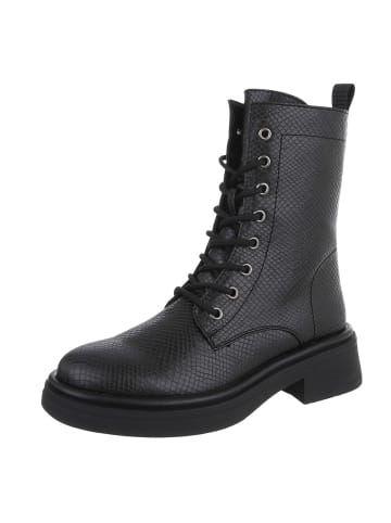Ital-Design High Heel in Schwarz und Grau