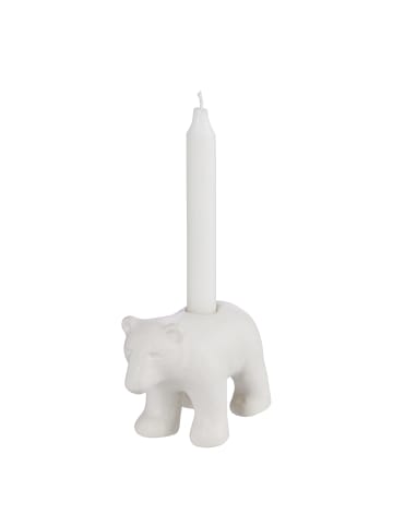 Butlers Kerzenhalter NORTHERN LIGHTS Eisbär in Beige