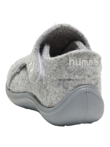 Hummel Klettverschluss Schuhe Wool Slipper Kinder in ALLOY