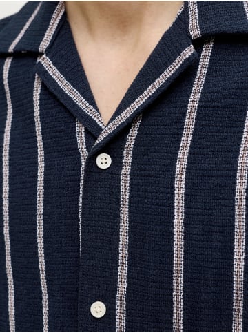 Jack & Jones Hemd Jorcoba in marine weiß