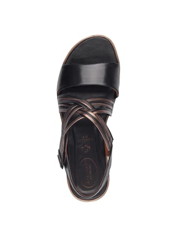 Tamaris COMFORT Sandalette in BLACK METALLIC
