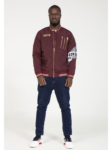 PLUS EIGHTEEN Herren Blouson in Bordeaux