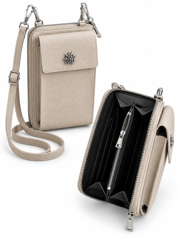 Allgäu Rebell Leder Handytasche " Oktoberfest " in beige