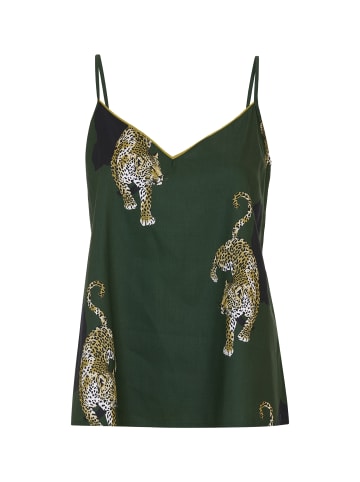 Cyberjammies Olive Cami Nachtwäsche in grün