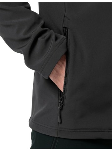Jack Wolfskin Softshelljacke für Herren in schwarz