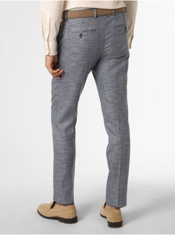 Finshley & Harding Baukasten-Hose Mitch in blau weiß