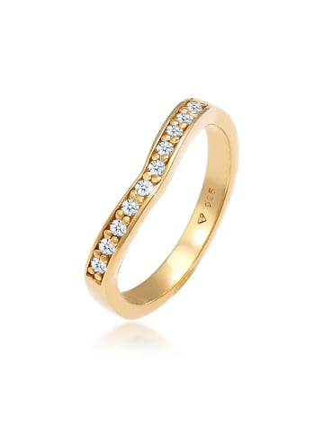 Elli DIAMONDS  Ring 925 Sterling Silber in Gold