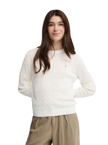 Polo Club Pullover RIGBY GO CABLE U COTTON W VO in Ecru