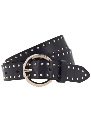 Vanzetti Nietengürtel Leder black