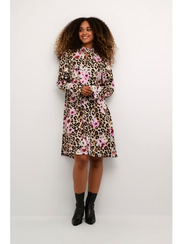 CULTURE Kleid CUatlas A-shape in Leo Flower