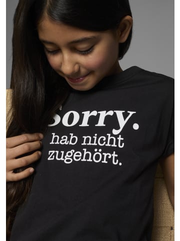 Kidsworld T-Shirt in schwarz