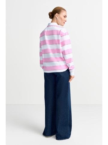 Rich & Royal Shirt in rosa weiß - 0001