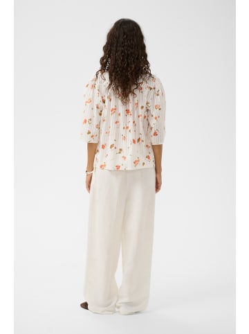 Soaked in Luxury Langarm - Hemd SLBianca Feminine Form in White Floating Flower