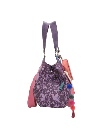 Fritzi aus Preußen Fritzi x Frida Kahlo Izzy Medium Limited Shopper Tasche 42 cm in nature folk