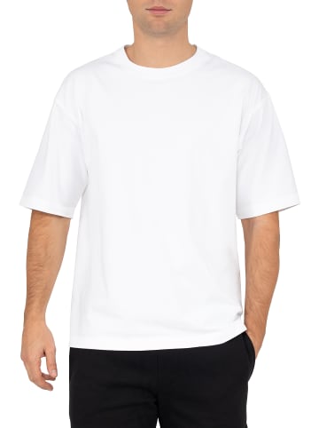 Reichstadt Reichstadt Regular Fit T-Shirt Herren Shoulder Drop 25RS071 White M