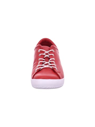 Esgano Damenschnürrschuhe halb sportlicher Boden Da.-Sporty in  Rot