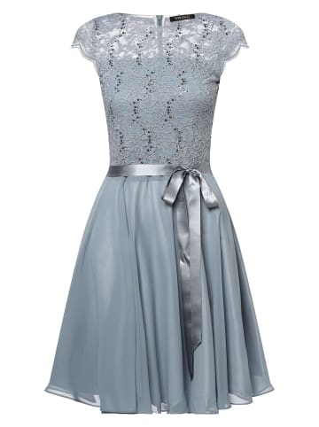 SWING Abendkleid in indigo - 0005