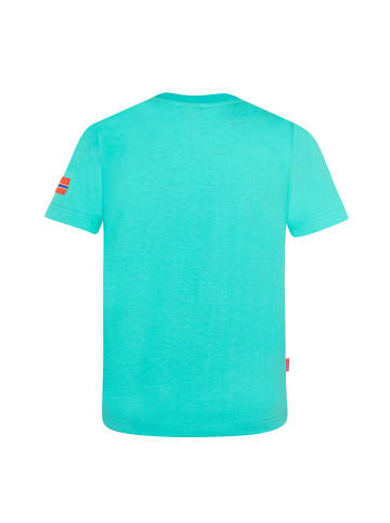Trollkids Funktionsshirt Troll in petrol/lime