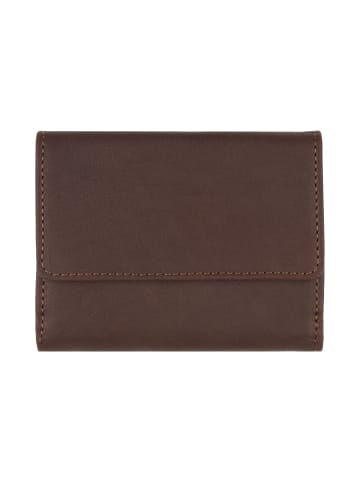 Camel Active Kartenetui aus echtem Leder in Braun