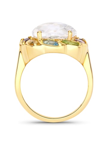Rafaela Donata Ring Sterling Silber Kristallquarz in gelbgold