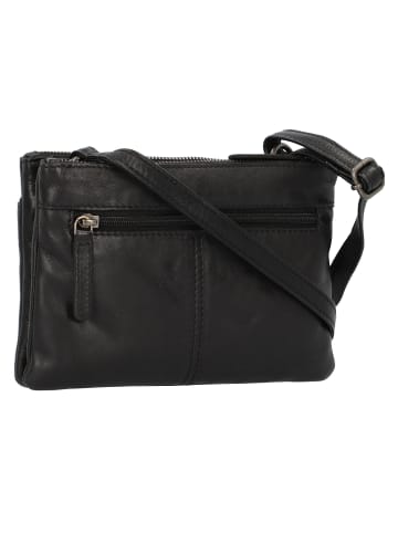 Greenburry Colombiana Umhängetasche Leder 23 cm black