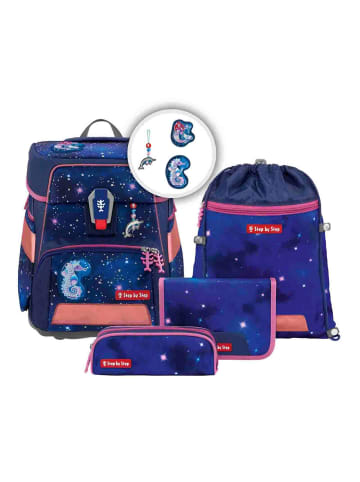 Step by Step Step by Step SPACE REFLECT Schulranzen-Set "Star Seahorse Zoe", 5-teilig