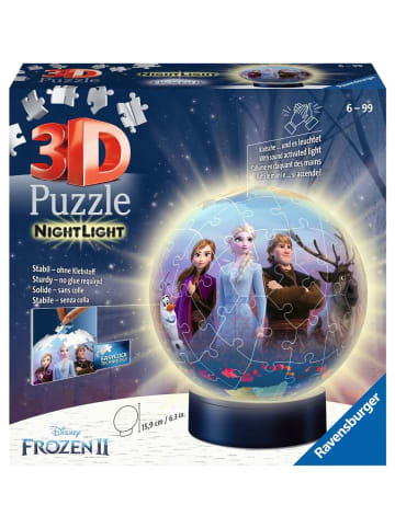 Ravensburger Puzzle 72 Teile 3D Puzzle Nachtlicht Disney Frozen 2 Die Eisprinzessin 6-99 Jahre in bunt