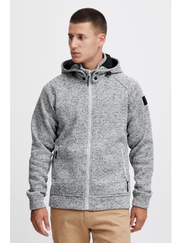 INDICODE Fleecejacke IDChillingworth 55213MM Jacke mit Fleece-Innenfutter in Grau
