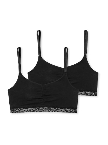 Schiesser Bustier 95/5 in Schwarz