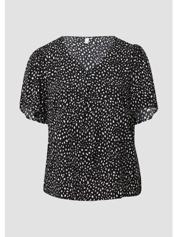 QS Bluse in 99A0_schwarz