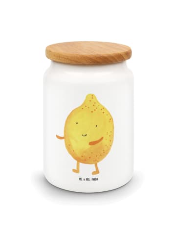 Mr. & Mrs. Panda behälter Beste Freunde Zitrone ohne Spruch in Weiß