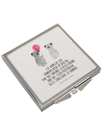 Mr. & Mrs. Panda Kosmetikspiegel Koala Luftballon mit Spruch in Weiß