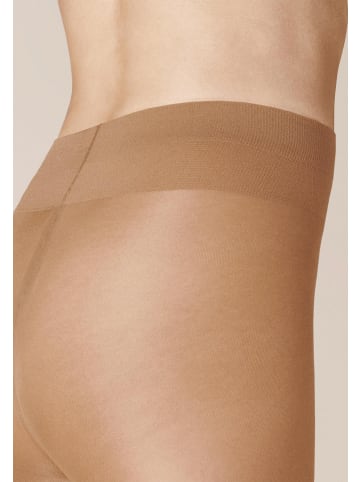 Kunert Feinstrumpfhose Leg Control 40 semi-blickdicht glänzend in tan