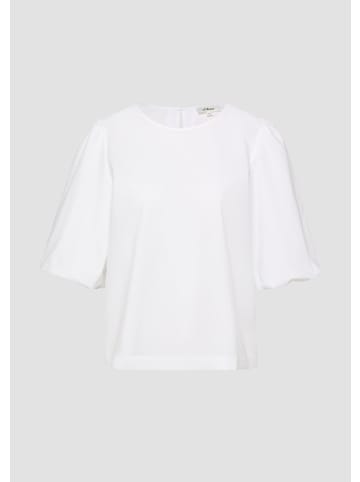 s.Oliver Bluse in 0100_weiß
