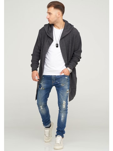 behype Strickjacke JAROMIR in Anthrazit