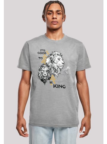 F4NT4STIC T-Shirt Disney König der Löwen in grau meliert