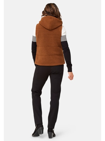 Krimson Klover Weste Bella Hoody Vest in pecan