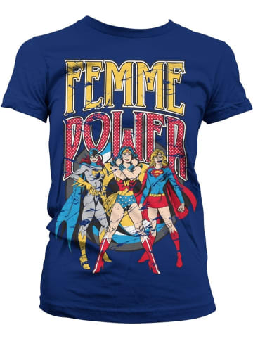 DC Comics Shirt in Blau