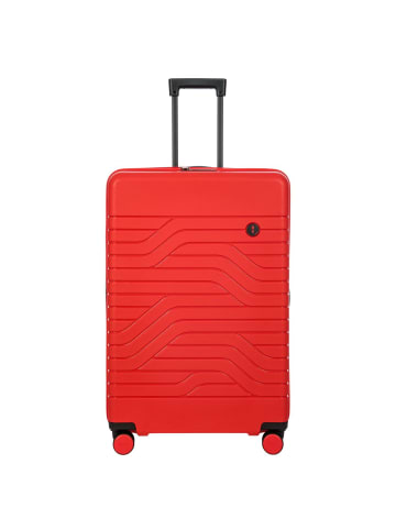 BRIC`s BY Ulisse - 4-Rollen-Trolley L 79 cm erw. in rot