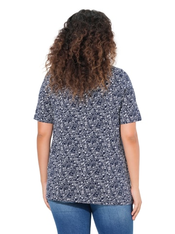Ulla Popken Shirt in tintenblau