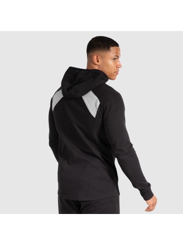 SMILODOX Zip Hoodie Maison in Schwarz