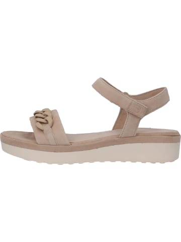 Tamaris Keilsandaletten in Rosa/Beige SUEDE