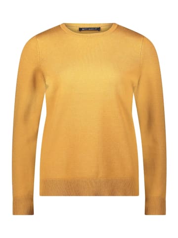 Betty Barclay Basic-Strickpullover in Gelb