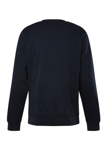 Men Plus Sweatshirt in navy blau