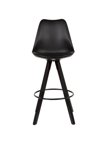 KADIMA DESIGN 2er Set Barhocker Kunstleder / Massivholz