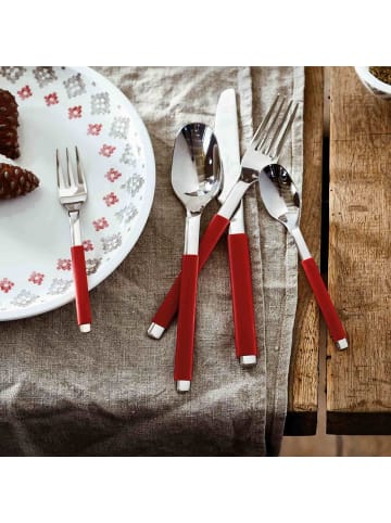 Villeroy & Boch 30er Set Tafelbesteck S+ Cranberry in rot
