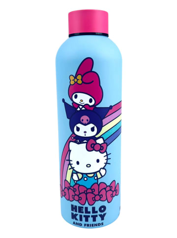 Hello Kitty Edelstahl Trinkflasche Hello Kitty 800 ml  in Blau