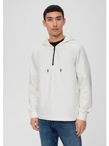 s.Oliver Sweatshirt langarm in Weiß