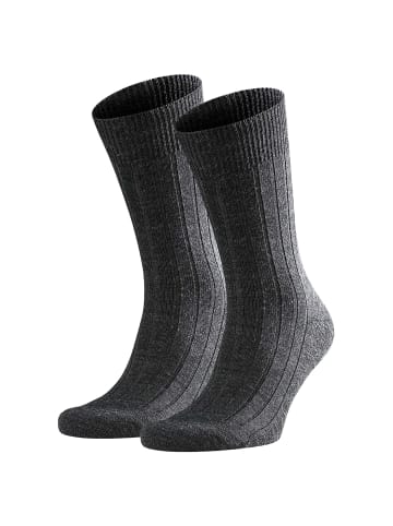 Falke Socken 2er Pack in anthrazit